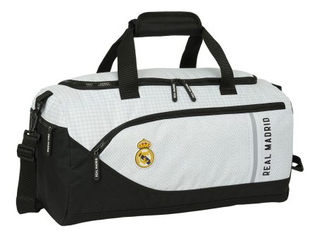 Sac de sport Real Madrid C.F. 24 25 Blanc Gris 50 x 25 x 25 cm For Discount