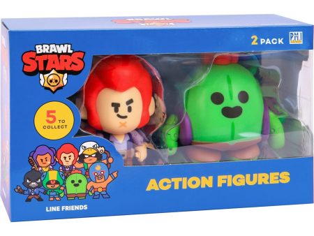 Ensemble de Figurines Brawl Stars BRW6015A 2 Pièces Online now