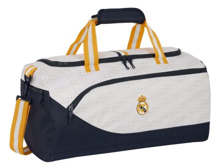 Sac de sport Real Madrid C.F. Blanc 50 x 25 x 25 cm Online Hot Sale