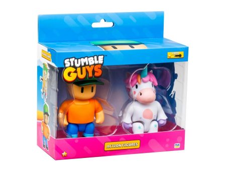 Ensemble de Figurines Stumble Guys SG6015A 11,5 cm 2 Pièces on Sale