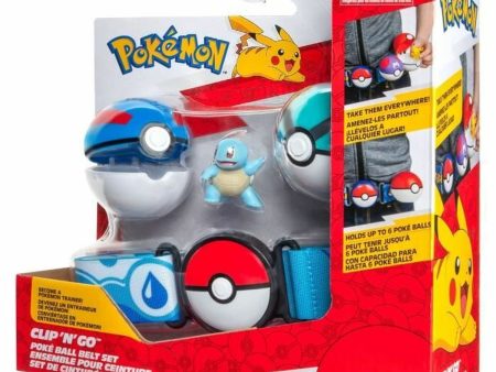 Ensemble de Figurines Pokémon Clip  N  Go - Squirtle 5 cm 5 Pièces Online Hot Sale