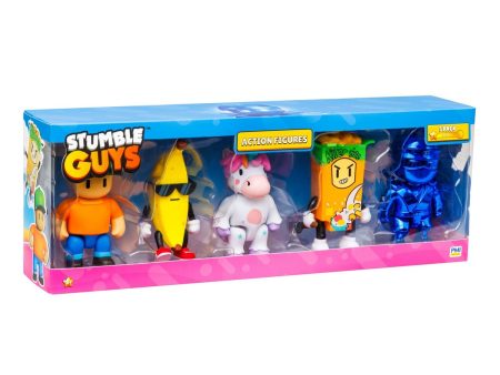 Ensemble de Figurines Stumble Guys SG6030 11,5 cm 5 Pièces Sale